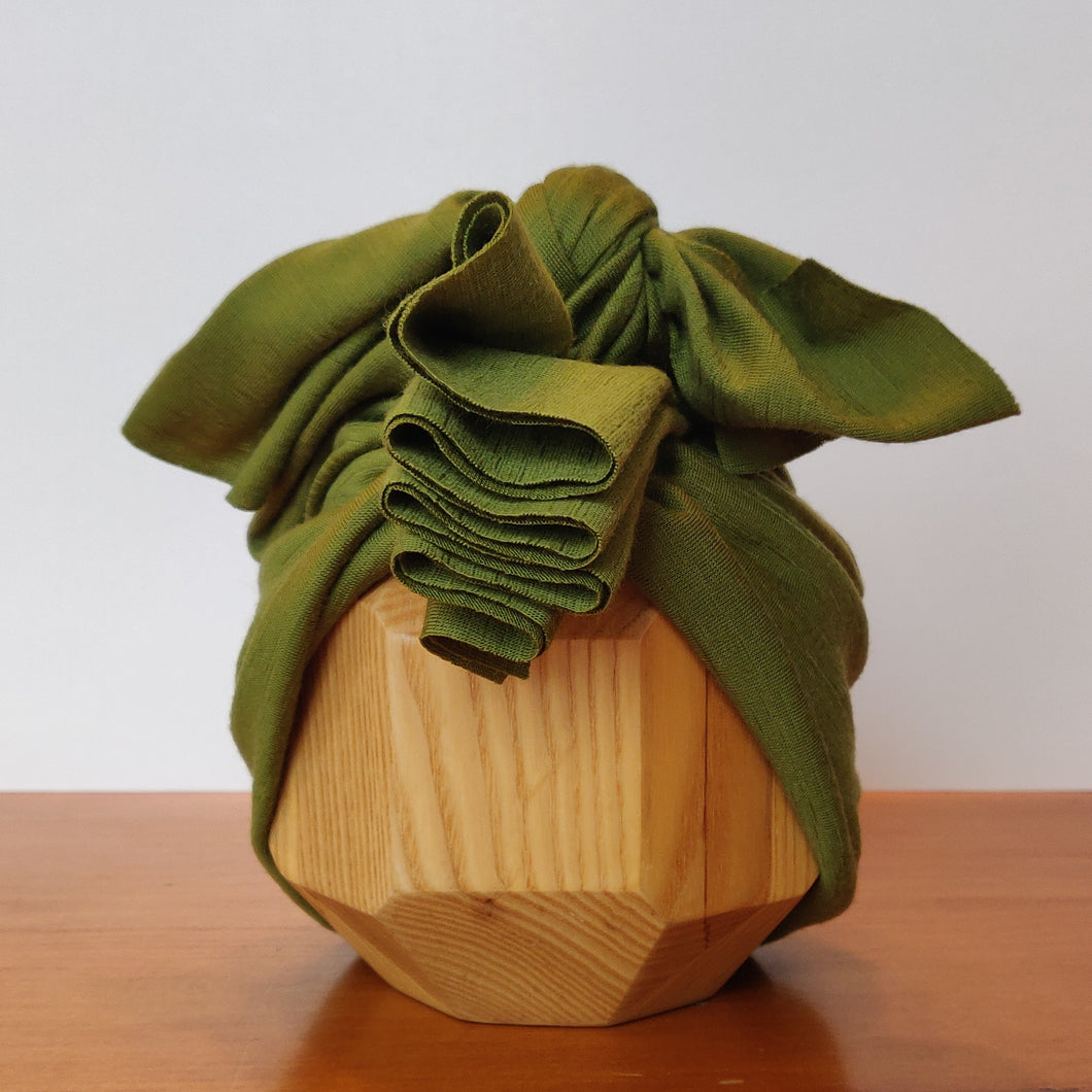 Merino Ruffle Headwrap | Palm Grove